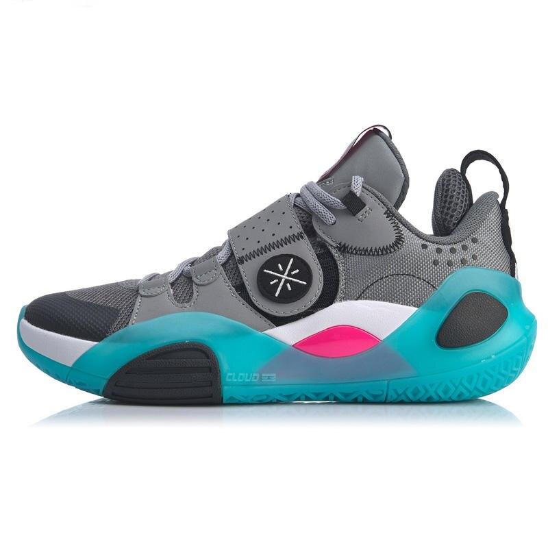 Li-ning hombres Wade toda la ciudad 8 en la cancha de baloncesto zapatos cojín forro nube AC8 apoyar zapatos deportivos ALLCITY zapatillas ABPR071